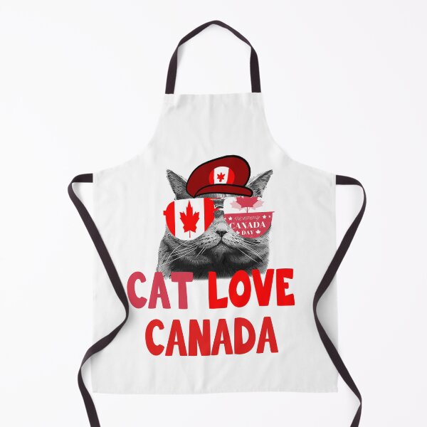 Item preview, CAT I LOVE CANADA, HAPPY CANADADAY 2021 designed and sold by CARDWELL-COWEL.