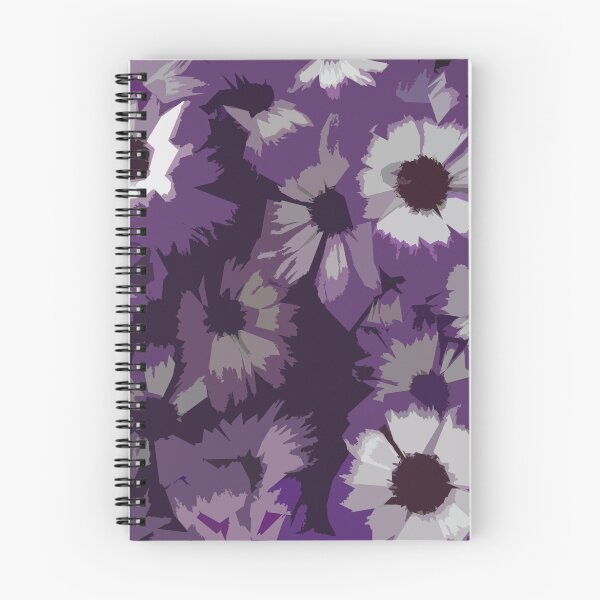 Item preview, Purple Flower Print designed and sold by Blue906.