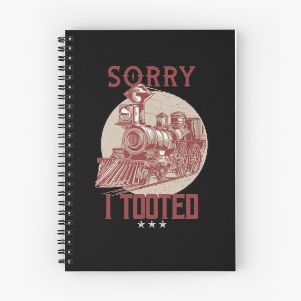Item preview, Sorry I Tooted: Funny Train Lovers, Train, Railroad, Locomotive, Train Engineer Gift, Vintage Gift designed and sold by Simoakn.