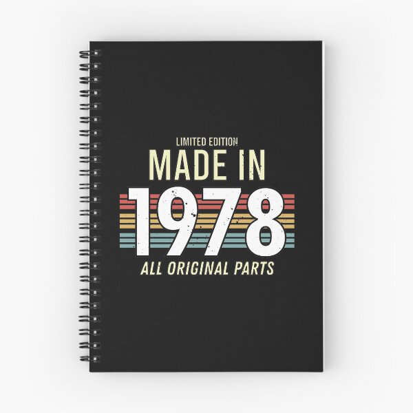 Item preview, Limited Edition Made In 1978 All Original Parts - Funny Vintage Years Old Birthday Gifts. designed and sold by ALITOPRINCE.
