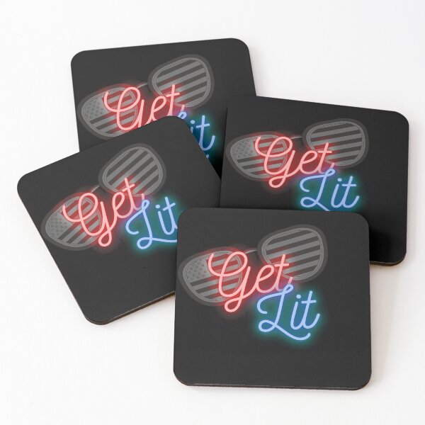 Item preview, Get Lit this 4th  designed and sold by GeoTeasters.