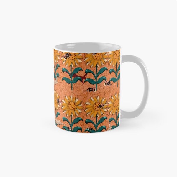 Item preview, Sunflowers, bees and bunnies in a row designed and sold by sueshormanart.