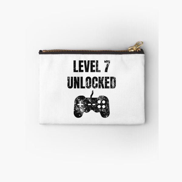 Item preview, Level 7 Unlocked 7th Birthday  designed and sold by MagicArtworks.