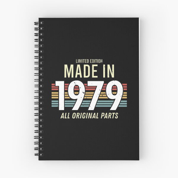 Item preview, Limited Edition Made In 1979 All Original Parts - Funny Vintage Years Old Birthday Gifts. designed and sold by ALITOPRINCE.