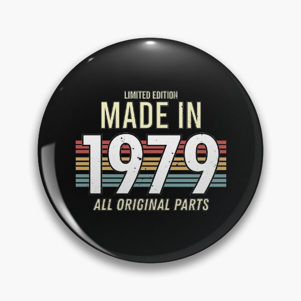 Item preview, Limited Edition Made In 1979 All Original Parts - Funny Vintage Years Old Birthday Gifts. designed and sold by ALITOPRINCE.
