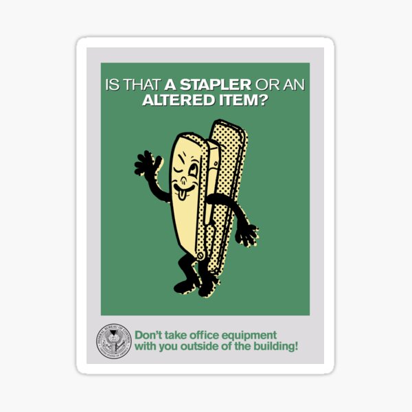 Item preview, CONTROL Stapler or Altered Item? designed and sold by surrealvault.