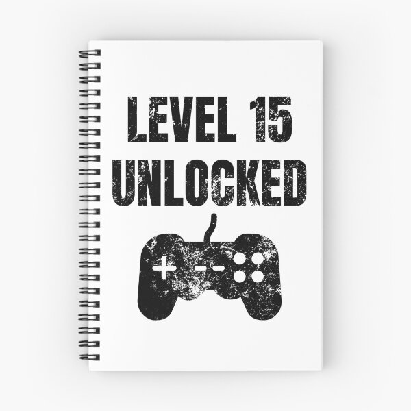 Item preview, Level 15 Unlocked 15th Birthday  designed and sold by MagicArtworks.