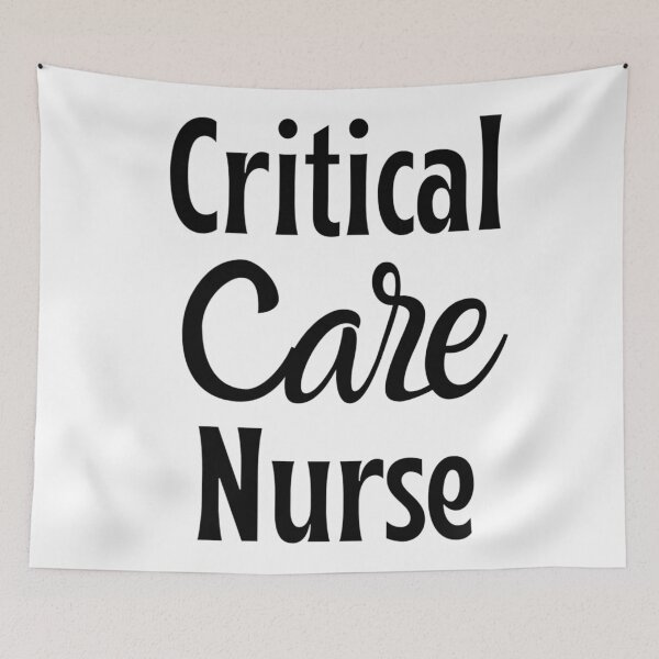 Item preview, Critical care nurse - nurse gift/present (black)  designed and sold by PickaSticka.