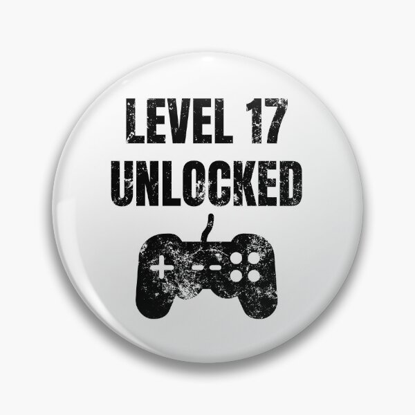 Item preview, Level 17 Unlocked 17th Birthday  designed and sold by MagicArtworks.