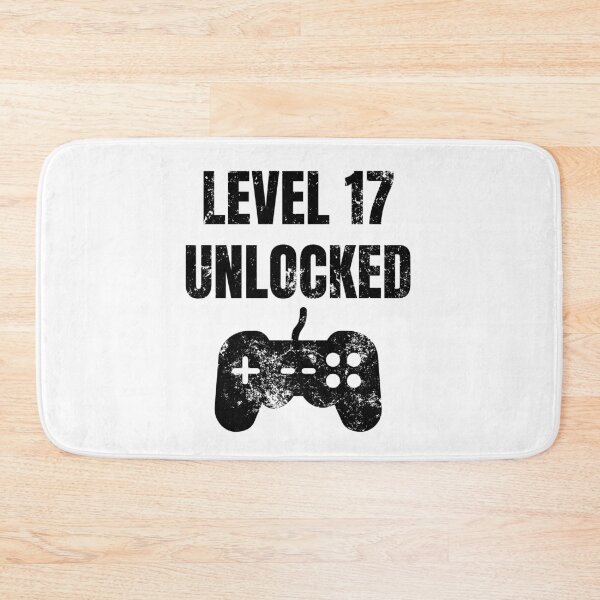 Item preview, Level 17 Unlocked 17th Birthday  designed and sold by MagicArtworks.