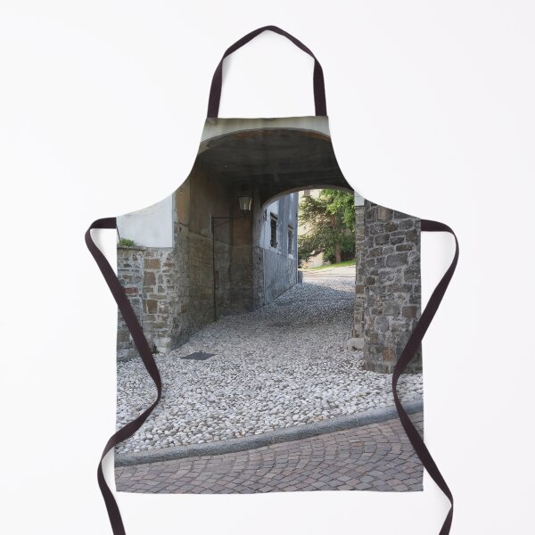 Item preview, Gorizia, Italy. The castle. It stands between the walls of the ancient village, what medieval sources cite as Upper Land. Friuli Venezia Giulia. Sunny spring afternoon day. designed and sold by Maurizio Fabbroni.