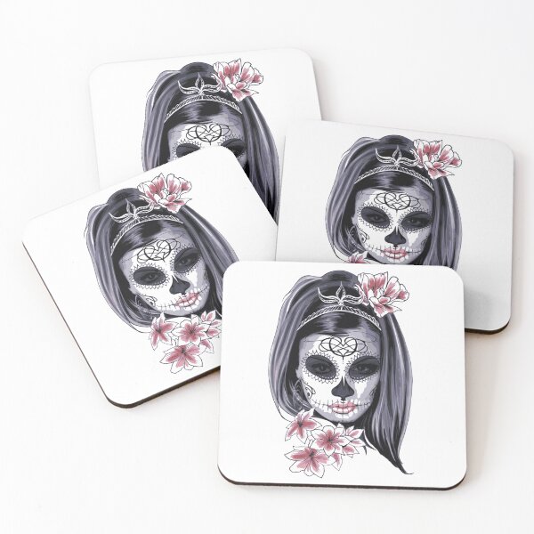 Item preview, Beautiful Skull Tattoo Design designed and sold by Youpattern.