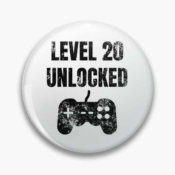 Item preview, Level 20 Unlocked 20th Birthday Entering Adulthood designed and sold by MagicArtworks.