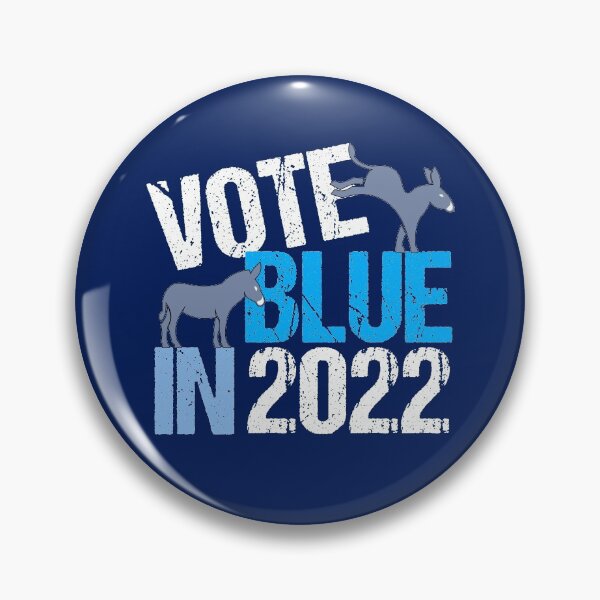 Item preview, Vote Blue in 2022 Democrat Donkey designed and sold by Epic Love Designs.