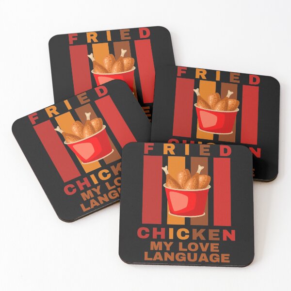 Item preview, Fried Chicken is my Love Language designed and sold by CaitU.