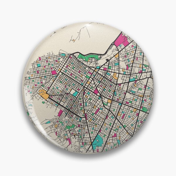 Item preview, Asuncion, Paraguay Street Map designed and sold by A Deniz Akerman.