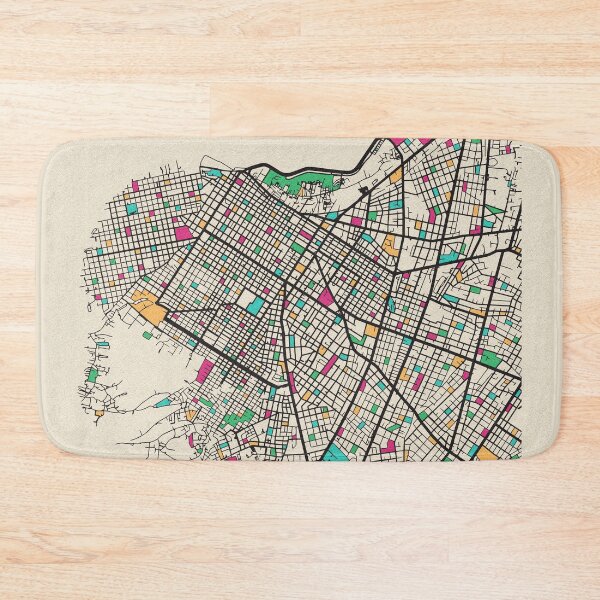 Item preview, Asuncion, Paraguay Street Map designed and sold by A Deniz Akerman.