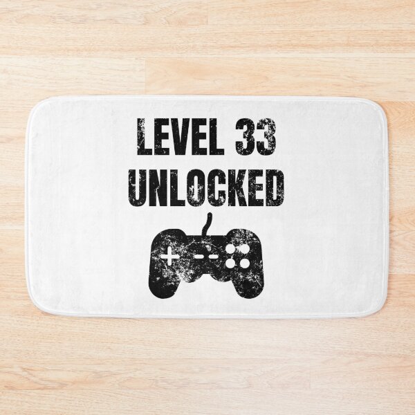 Item preview, Level 33 Unlocked 33rd Birthday  designed and sold by MagicArtworks.