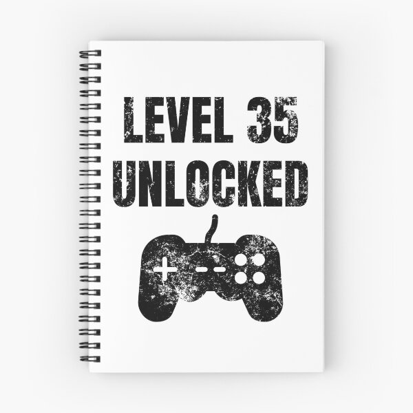 Item preview, Level 35 Unlocked 35th Birthday  designed and sold by MagicArtworks.