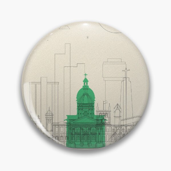 Item preview, Abstract City Posters: Asuncion, Paraguay designed and sold by A Deniz Akerman.
