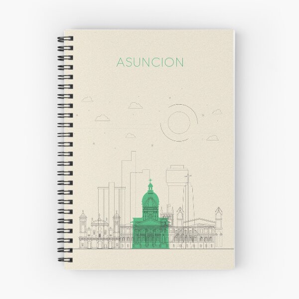 Item preview, Abstract City Posters: Asuncion, Paraguay designed and sold by A Deniz Akerman.