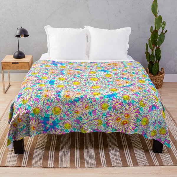 Item preview, Colorful Floral Pattern - Kaleidoscope designed and sold by primawm.