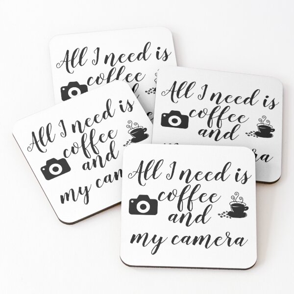 Item preview, All I need is coffee and my camera designed and sold by basileiossav.