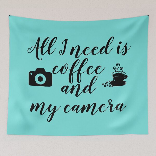 Item preview, All I need is coffee and my camera designed and sold by basileiossav.