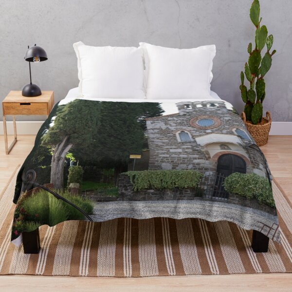 Item preview, Gorizia, Italy. The castle. It stands between the walls of the ancient village, what medieval sources cite as Upper Land. Friuli Venezia Giulia. Sunny spring afternoon day. designed and sold by Maurizio Fabbroni.