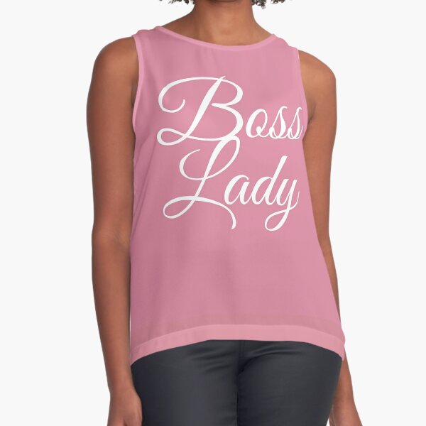 Boss Lady Sleeveless Top