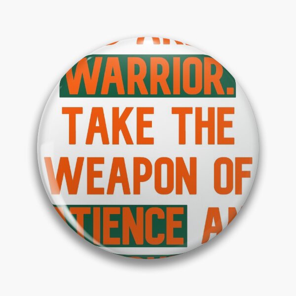 Item preview, You are a warrior - slogan designed and sold by WazStore.