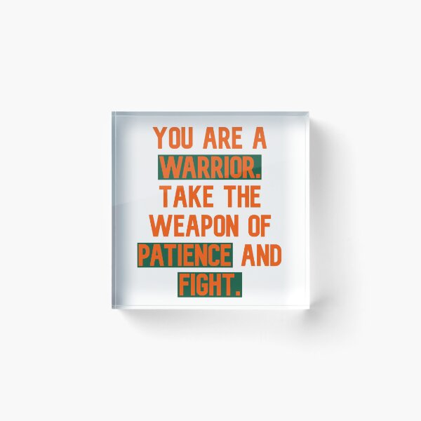 Item preview, You are a warrior - slogan designed and sold by WazStore.