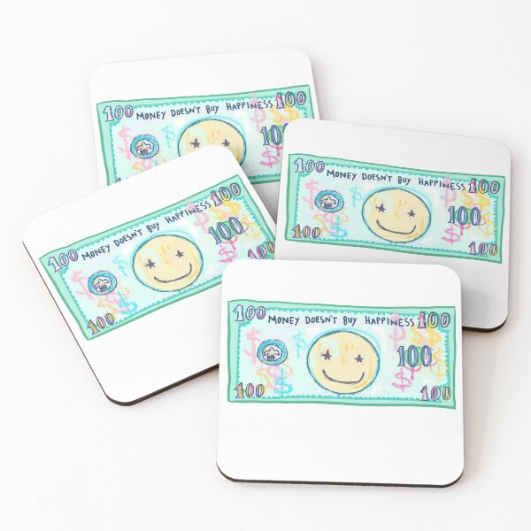 Item preview, Preppy Art, Dollar Bill, Hundred Dollar Bill,  Happy Face, Smiley Face, Choose Happy,  Preppy Aesthetic designed and sold by TheCuppyShop.
