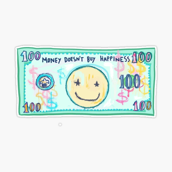 Money Sticker for Sale by Hey Nerd ⭐⭐⭐⭐⭐