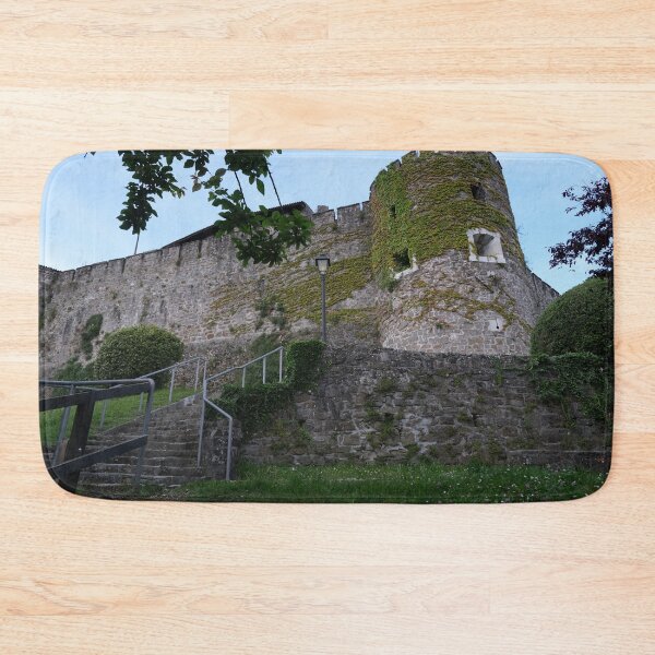 Item preview, Gorizia, Italy. The castle. It stands between the walls of the ancient village, what medieval sources cite as Upper Land. Friuli Venezia Giulia. Sunny spring afternoon day. designed and sold by Maurizio Fabbroni.