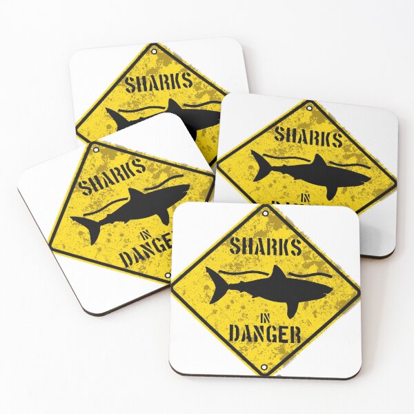Item preview, Shark In Danger designed and sold by Fin Bay Designs.