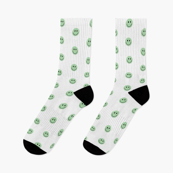 Item preview, Cute Smiley Face: Green designed and sold by MadeByAyla.