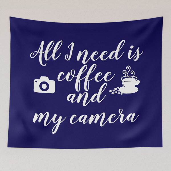 Item preview, All I need is coffee and my camera designed and sold by basileiossav.