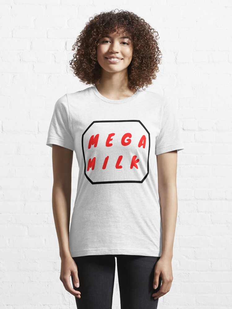 Mega Milk T Shirt For Sale By Simyadesigne Redbubble Mega Milk