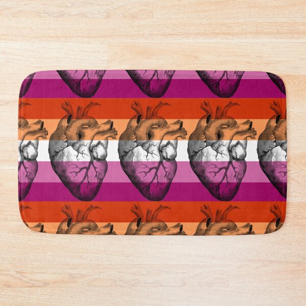 Item preview, Lesbian Pride Anatomic Heart (2) designed and sold by incloudines.