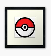 PokeBall Framed Print