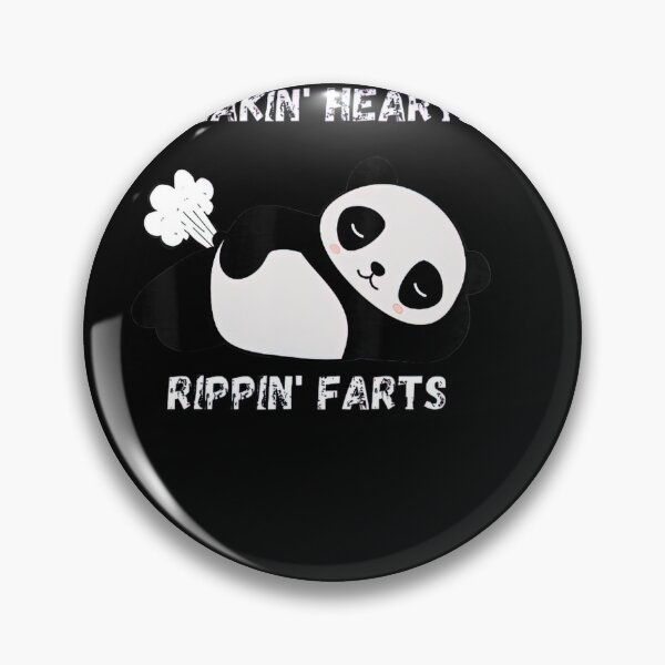 Item preview, Funny Breaking Hearts and Blasting Farts Panda designed and sold by ahinnlaree.