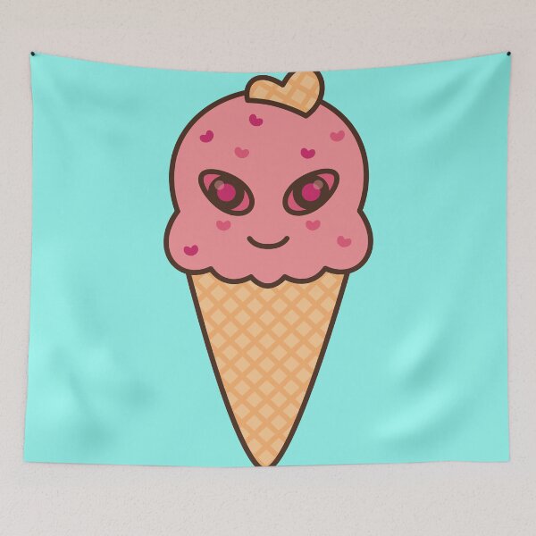 Item preview, Strawberry Ice Cream Cone designed and sold by Alec Buchan.