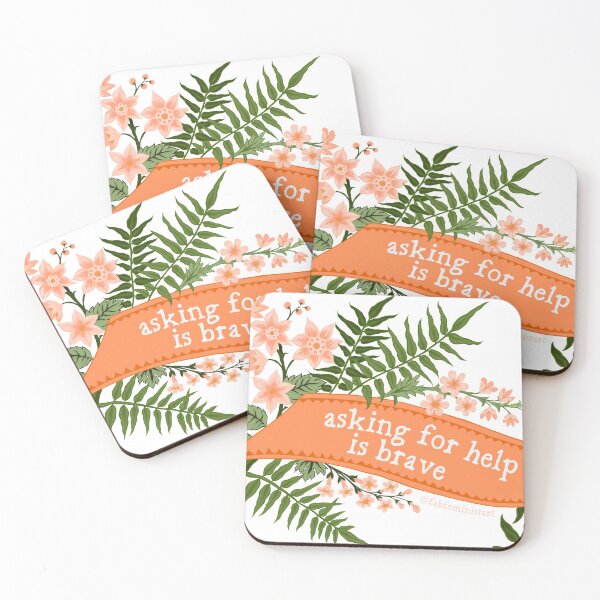 Item preview, Asking For Help Is Brave designed and sold by fabfeminist.
