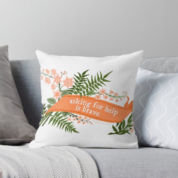 Item preview, Asking For Help Is Brave designed and sold by fabfeminist.