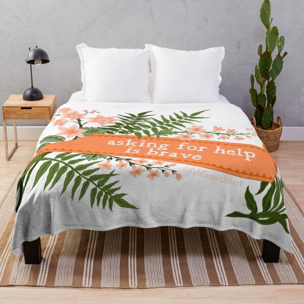 Item preview, Asking For Help Is Brave designed and sold by fabfeminist.