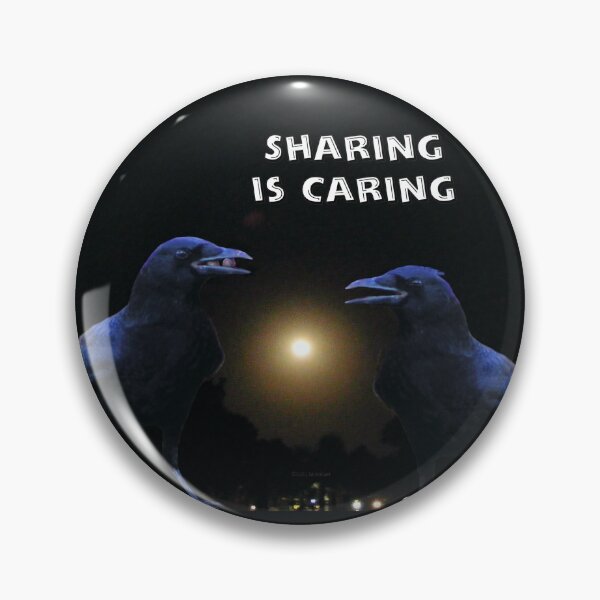 Item preview, Two Crows Share designed and sold by kristalcurt.