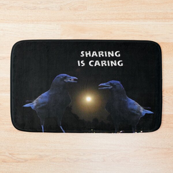Item preview, Two Crows Share designed and sold by kristalcurt.