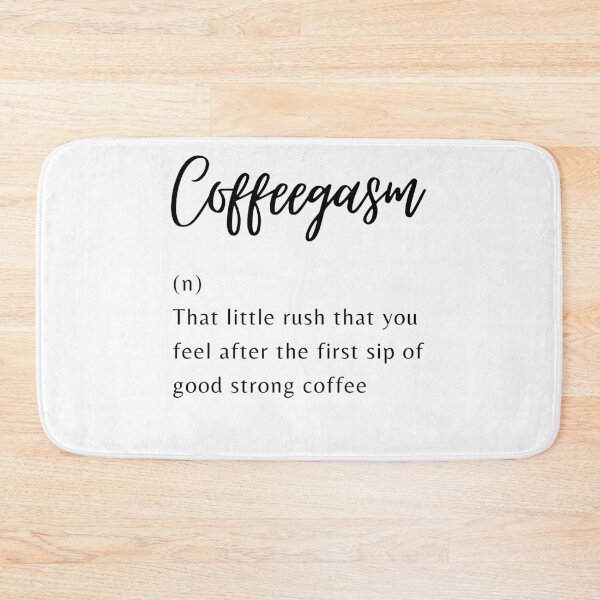 Item preview, Coffeegasm designed and sold by The Singular Store.