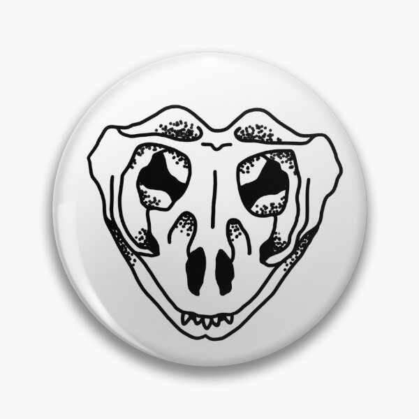 Item preview, Bearded dragon skull 2 designed and sold by Shramplet.